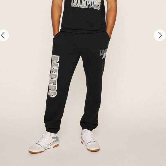 RAIDERS - NWT - NFL Sweatpants - Picture 1 of 6